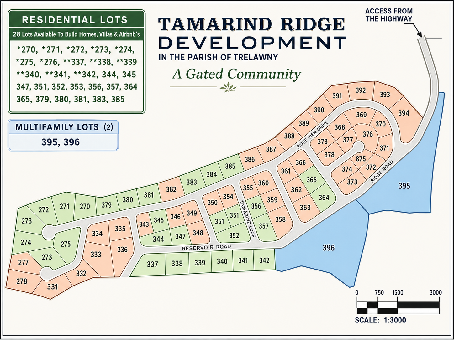 Available lots